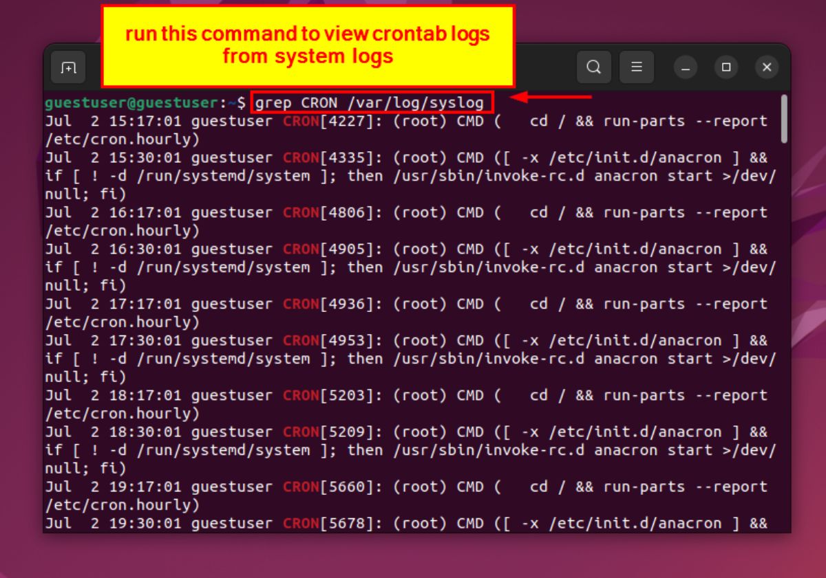 How to Check Crontab Logs in Linux [3 Effective Methods]