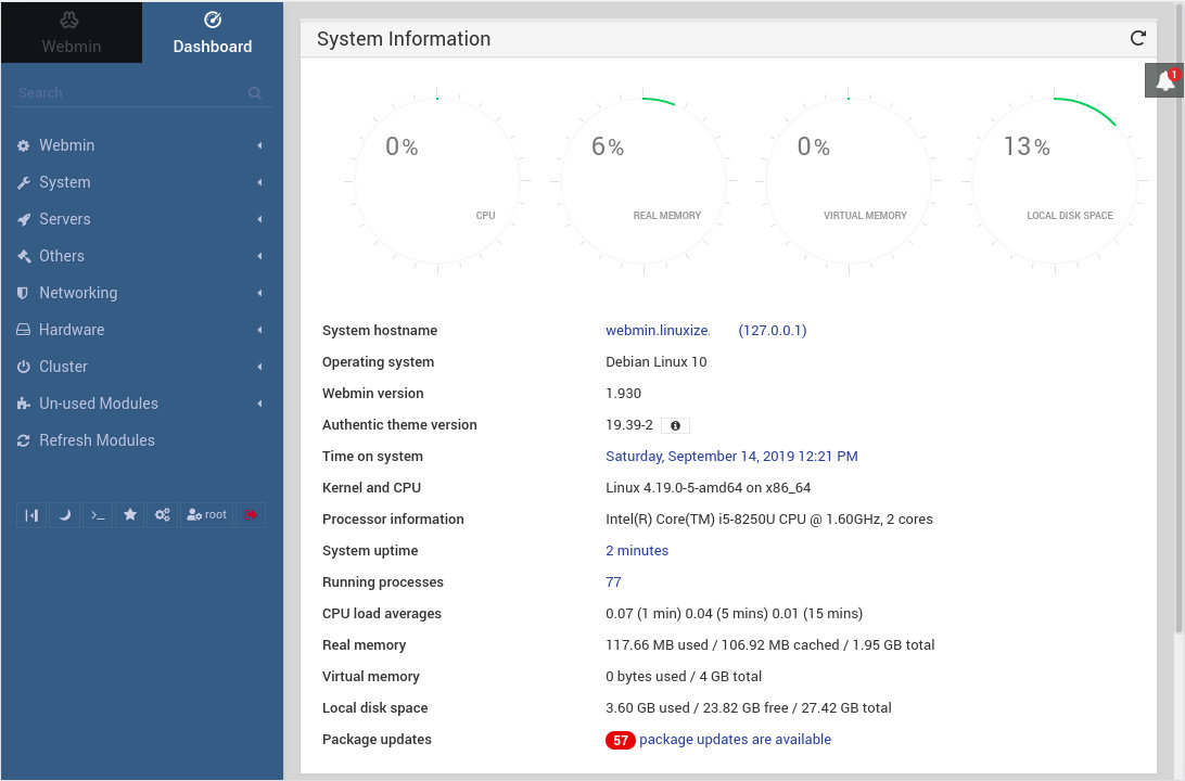 How to Install Webmin on Debian 10 Linux Linuxize