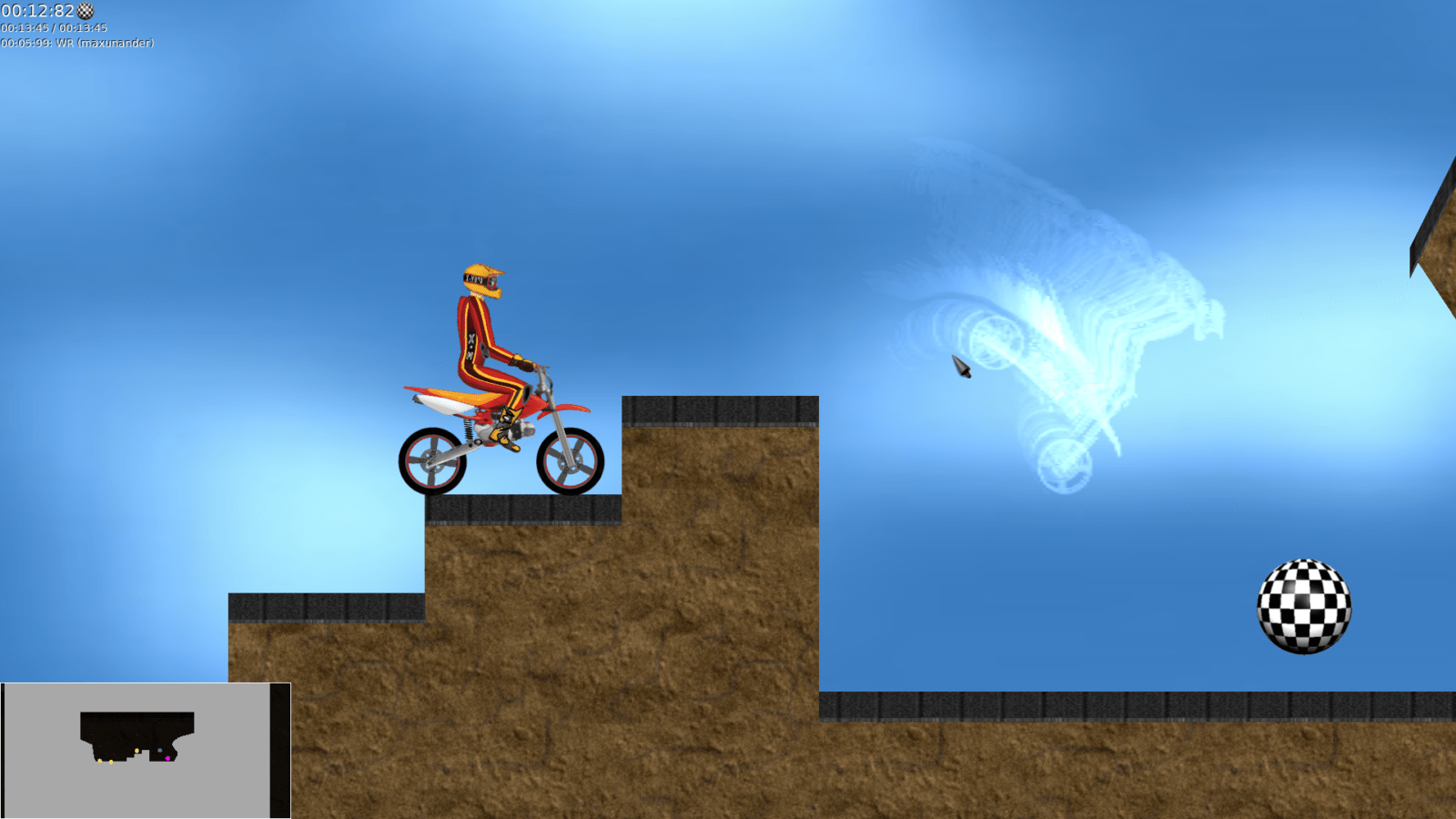 XMoto 2D motocross game LinuxMaster Club