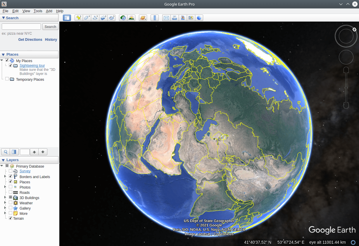 Google Earth - virtual globe | LinuxMaster Club