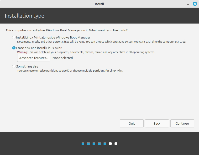 Install Linux Mint — Linux Mint Installation Guide documentation