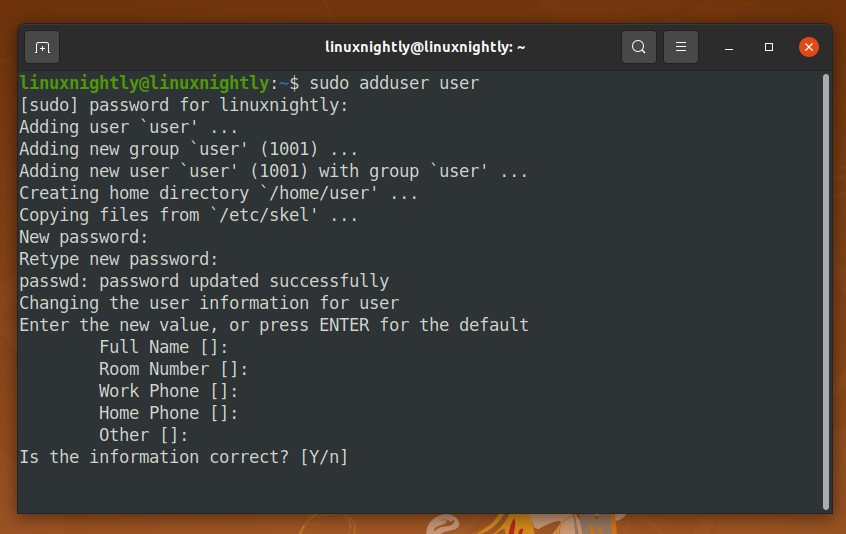 How to Add User in Linux Linux Nightly