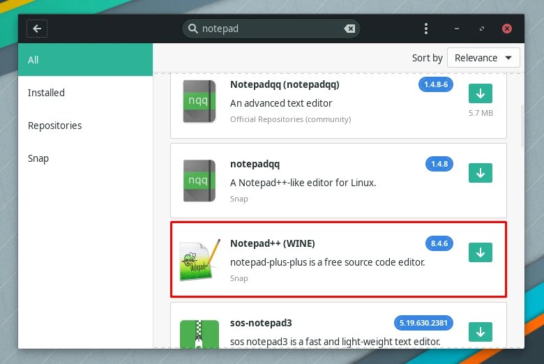 How to Install Notepad++ on Manjaro Linux Nightly