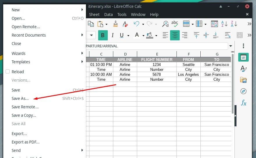 Linux Convert xlsx to csv Linux Nightly