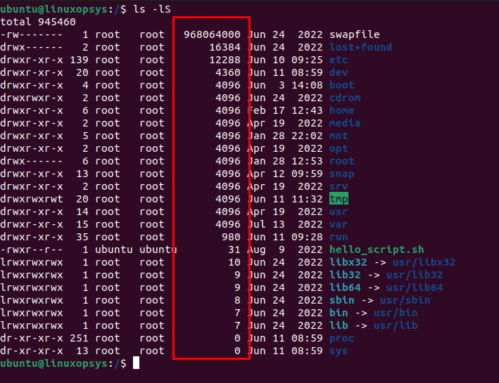 Linux ls Command List Files and Directories