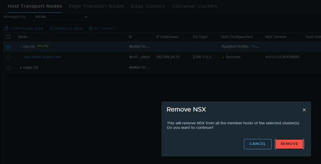 VMware NSX 4 vCenter Plugin LAB2PROD