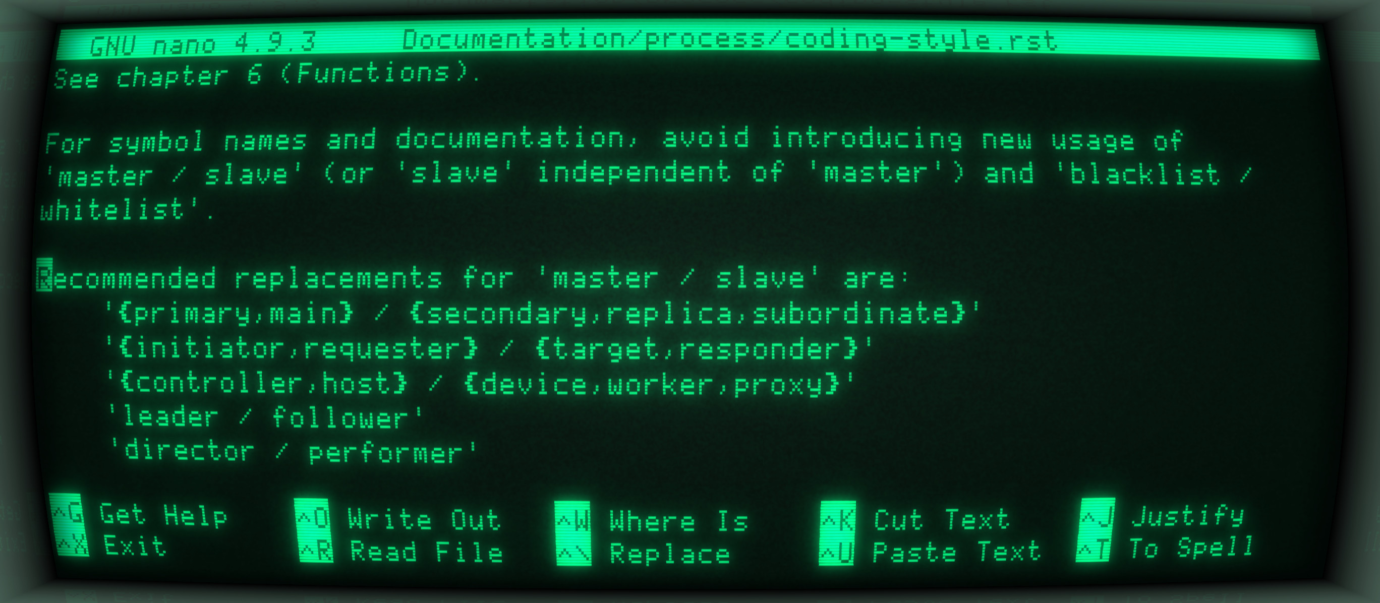 Linus Torvalds Has Merged InclusiveTerminology Rules Into The Linux