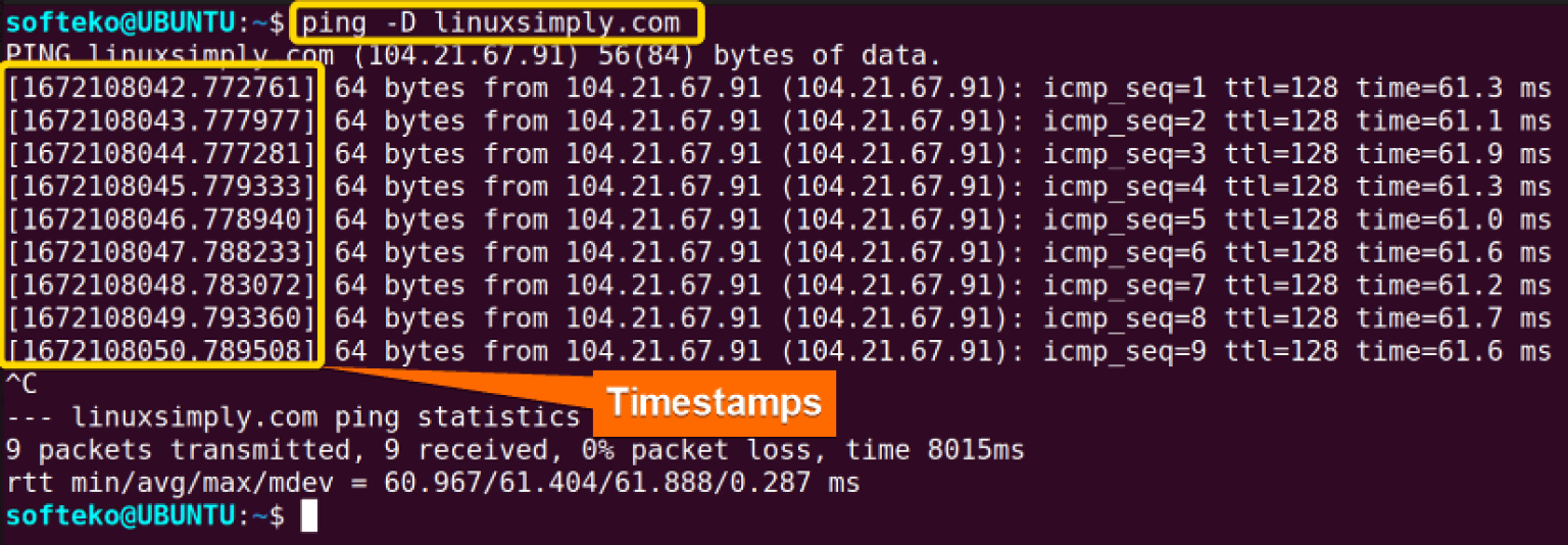 The “ping” Command in Linux [9 Practical Examples]