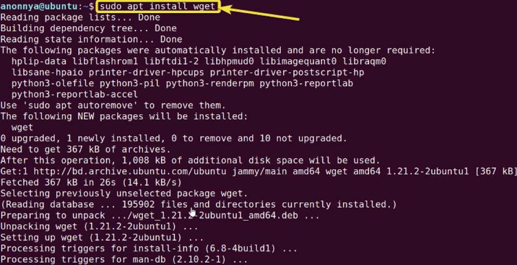 The “wget” Command in Linux [14 Practical Examples]