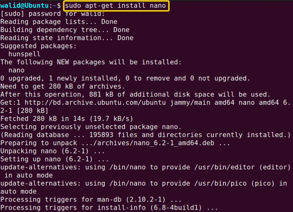 The “nano” Command in Linux [13 Practical Examples]