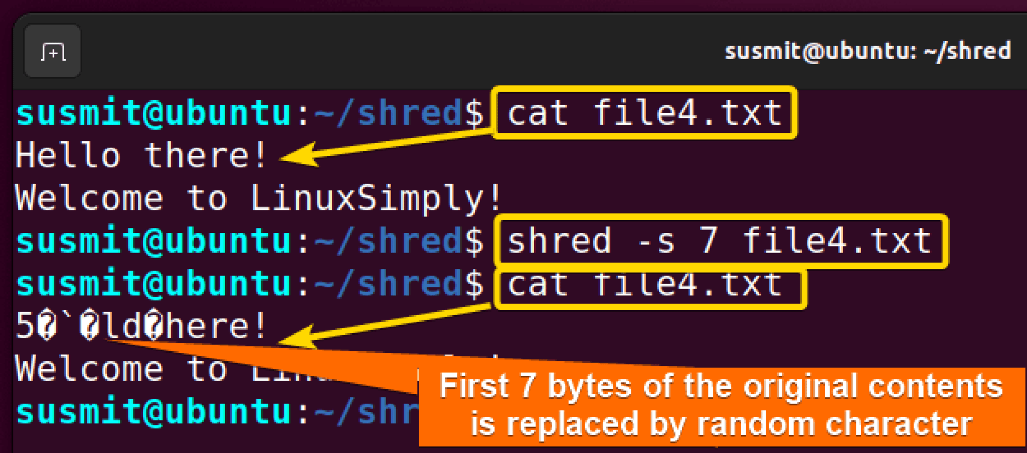 The “shred” Command in Linux [9 Practical Examples]