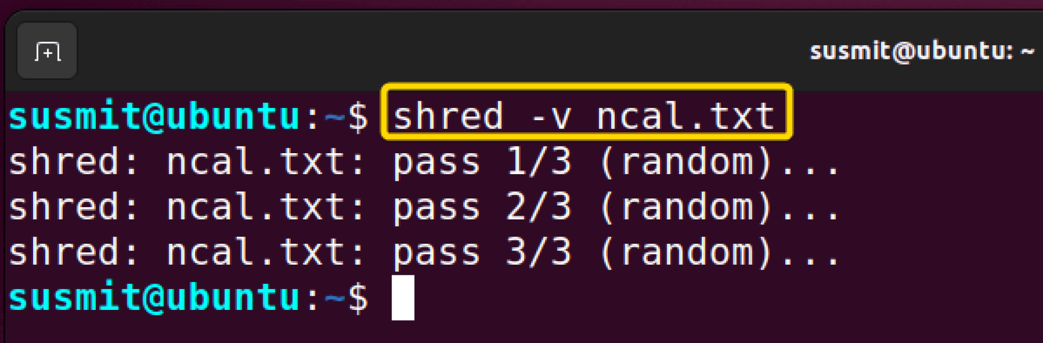 The “shred” Command in Linux [9 Practical Examples]