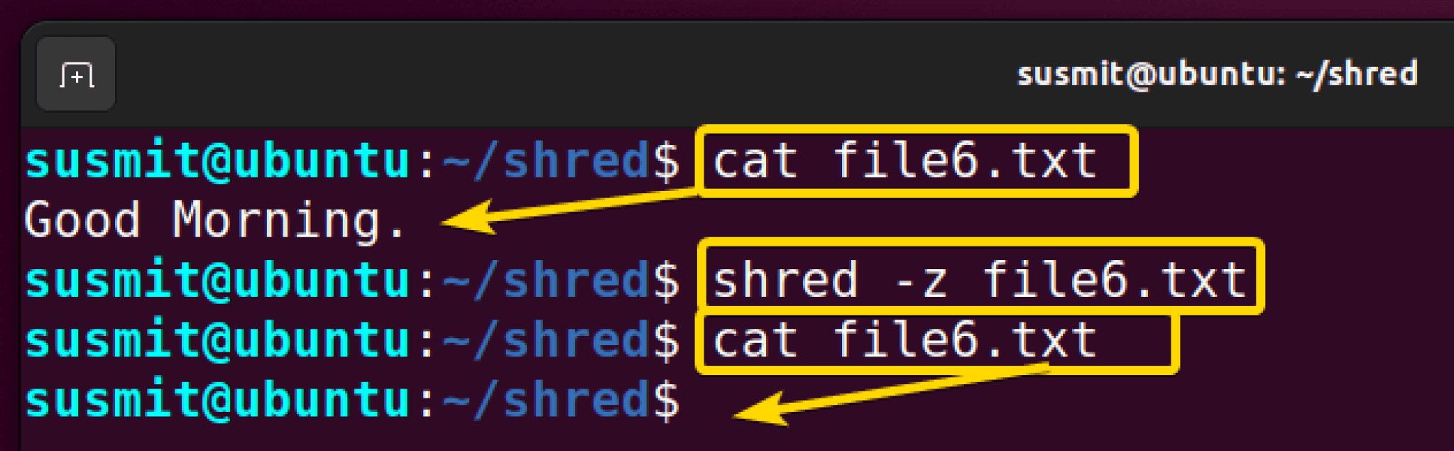 The “shred” Command in Linux [9 Practical Examples]