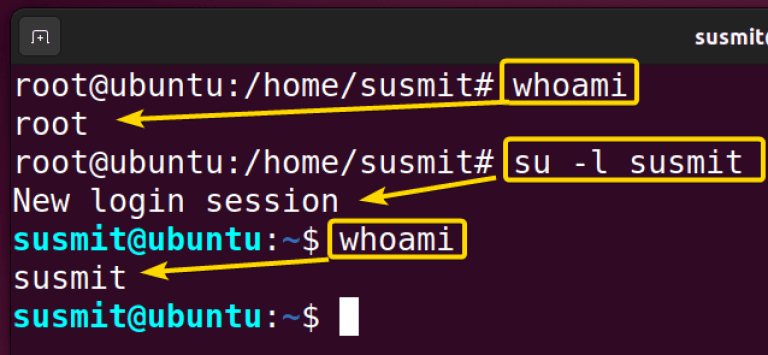 The “su” Command in Linux [6 Practical Examples] - LinuxSimply