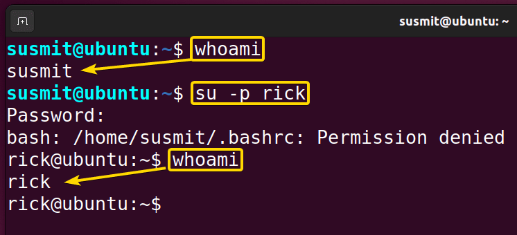 The “su” Command in Linux [6 Practical Examples] - LinuxSimply