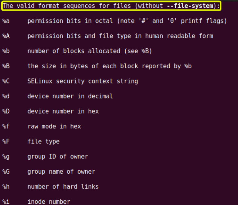 The “stat” Command in Linux [9 Practical Examples]