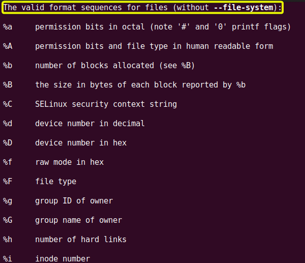 The “stat” Command in Linux [9 Practical Examples]