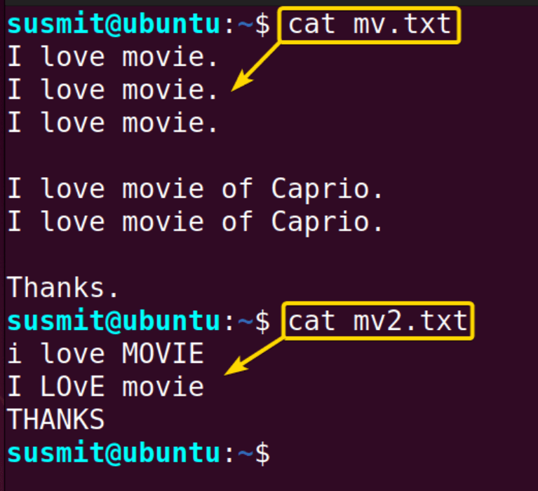 The “uniq” Command in Linux [6 Practical Examples] LinuxSimply