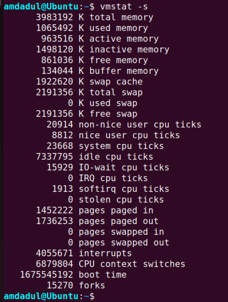 The “vmstat” Command in Linux [6 Practical Examples]