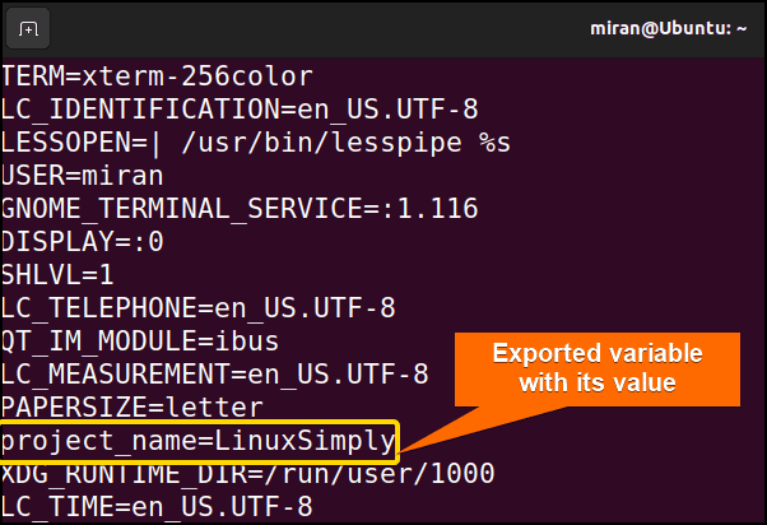 How to Export Environment Variables With Bash? [4 Examples] LinuxSimply