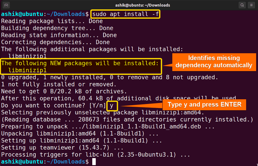 How to Install Missing Dependencies in Ubuntu? [4 Methods] LinuxSimply