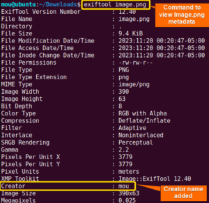 File Information and Metadata - LinuxSimply