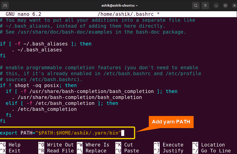 [Solved] "bash yarn command not found" Error LinuxSimply