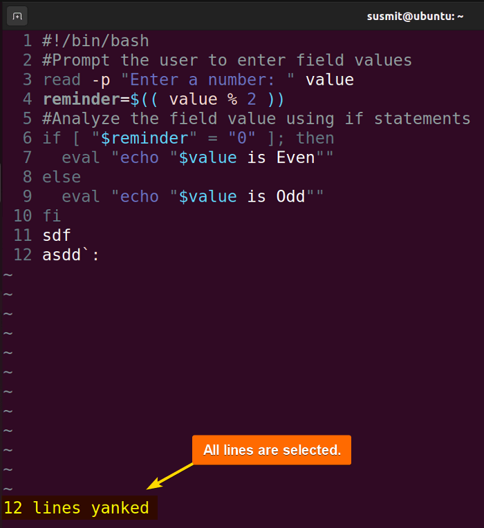 How to Select All Text in Vim? [5 Cases] LinuxSimply