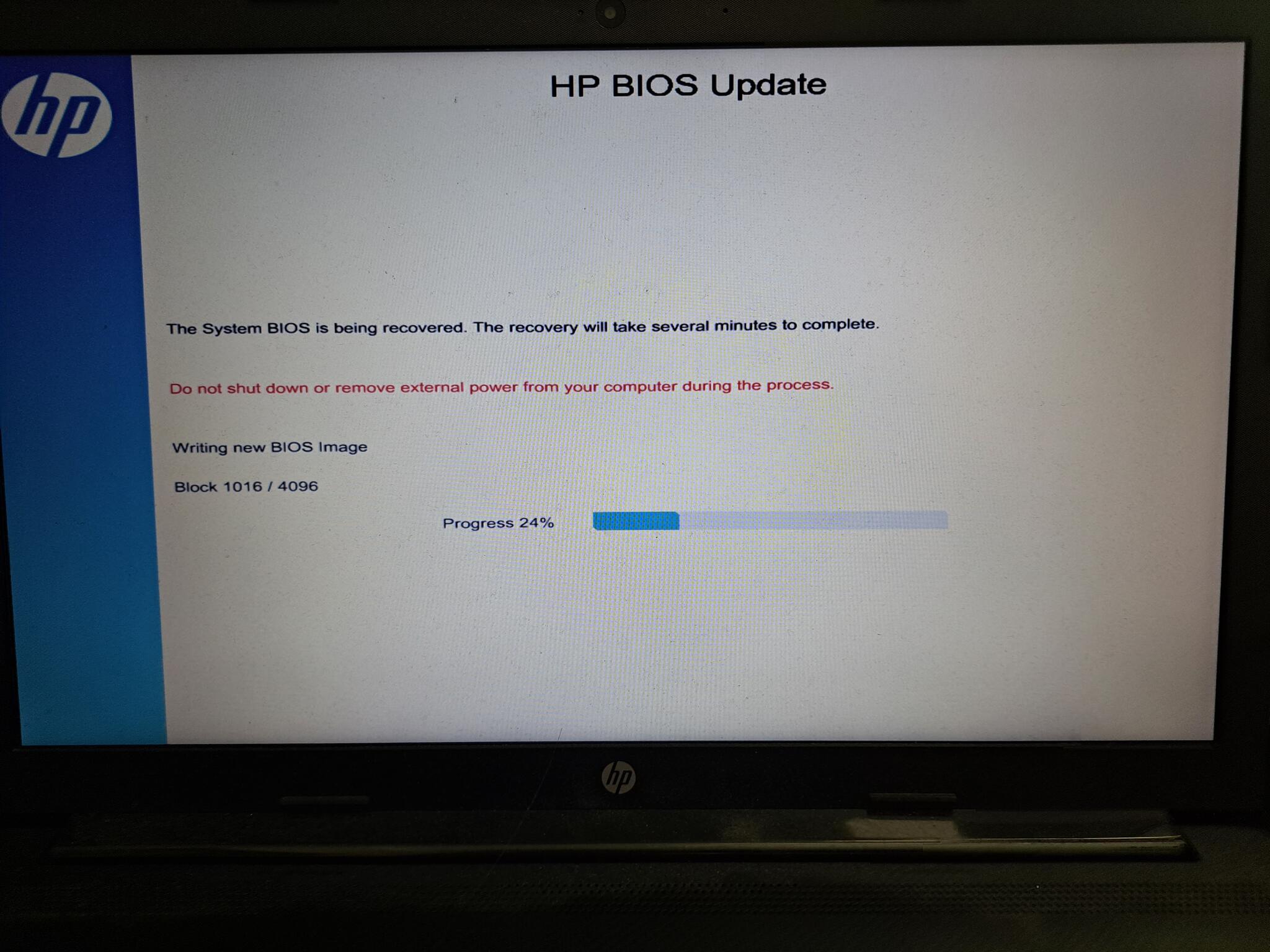 BiosUpdate bei HPNotebook unter Linux Linuxspicker Admins kleiner