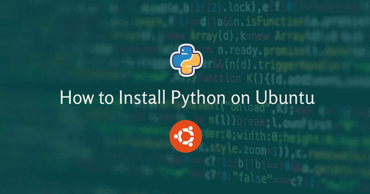 How to Install Python on Ubuntu Linux Stans