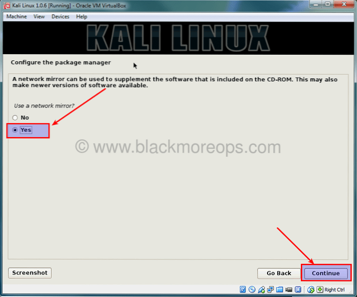 How to Setup a Kali Linux Mirror Linuxteaching