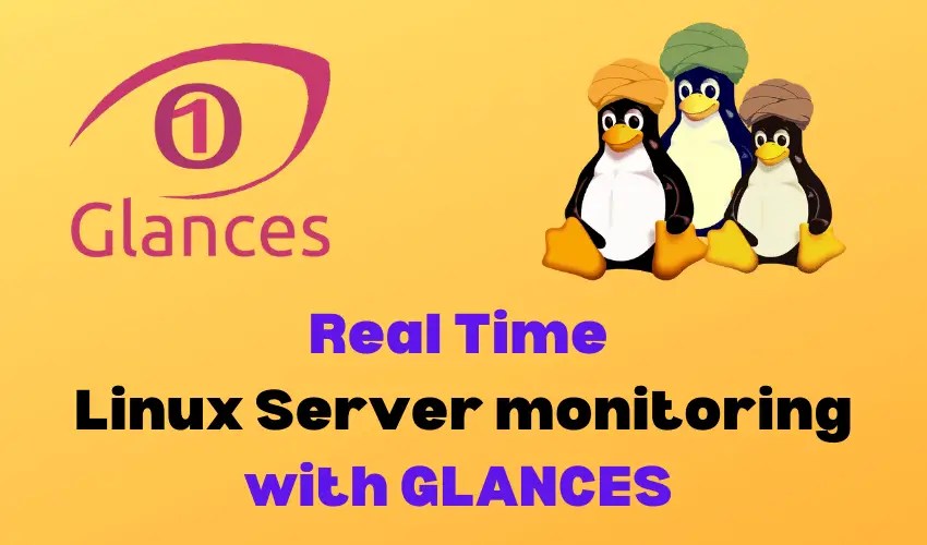 Real Time Linux Server monitoring with GLANCES LinuxTechLab