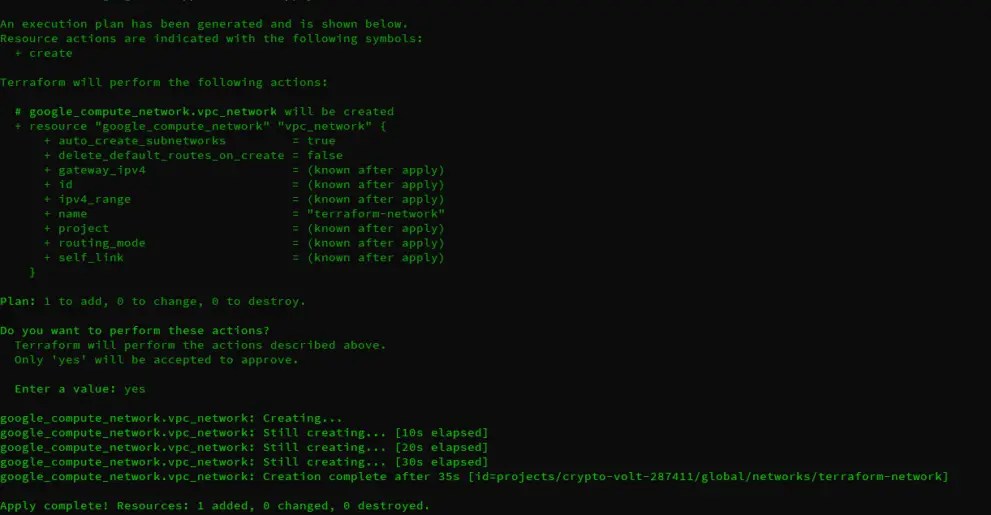 Use TERRAFORM for Google Cloud (GCP) Create a VPC LinuxTechLab