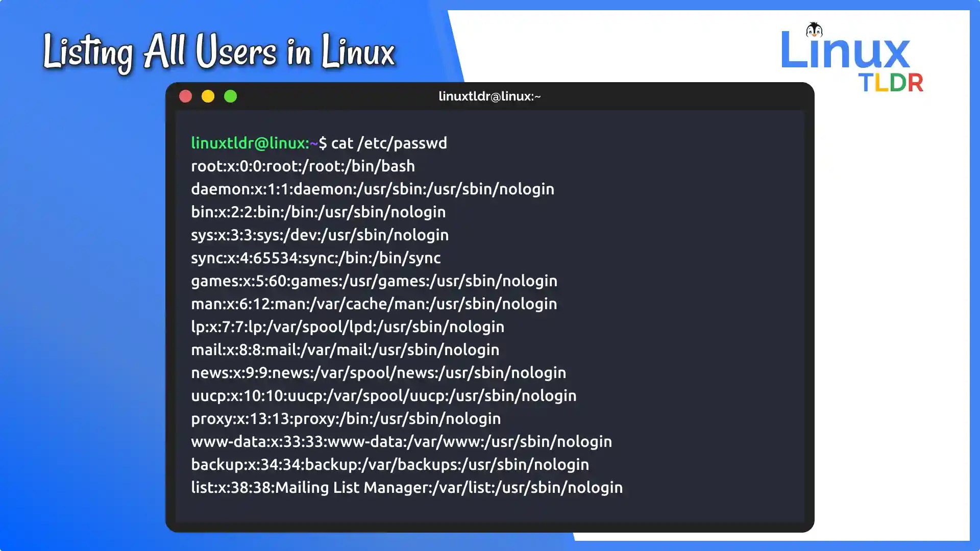 How to Display the List of All Users in Linux (Ultimate Guide)