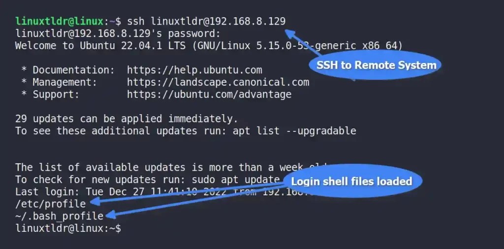 Linux what is login shell » Posetke