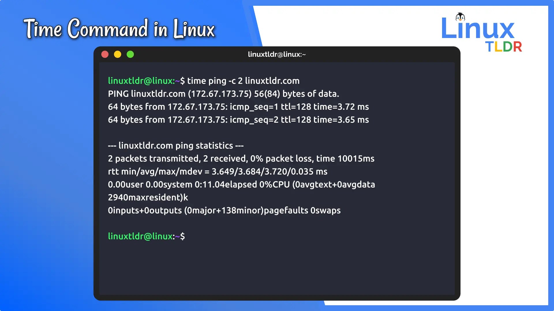 Beginners Guide for Time Command in Linux