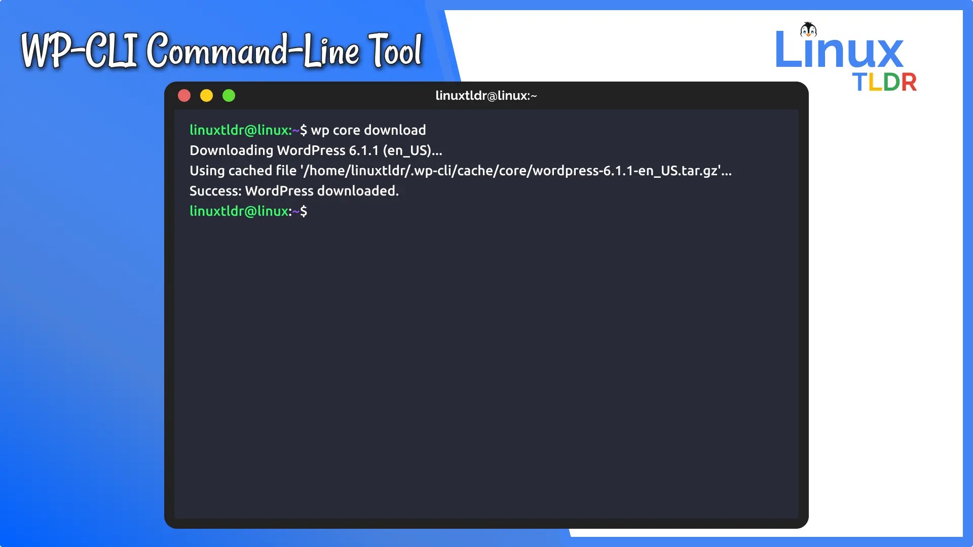 How to Use the WPCLI CommandLine Tool on Linux