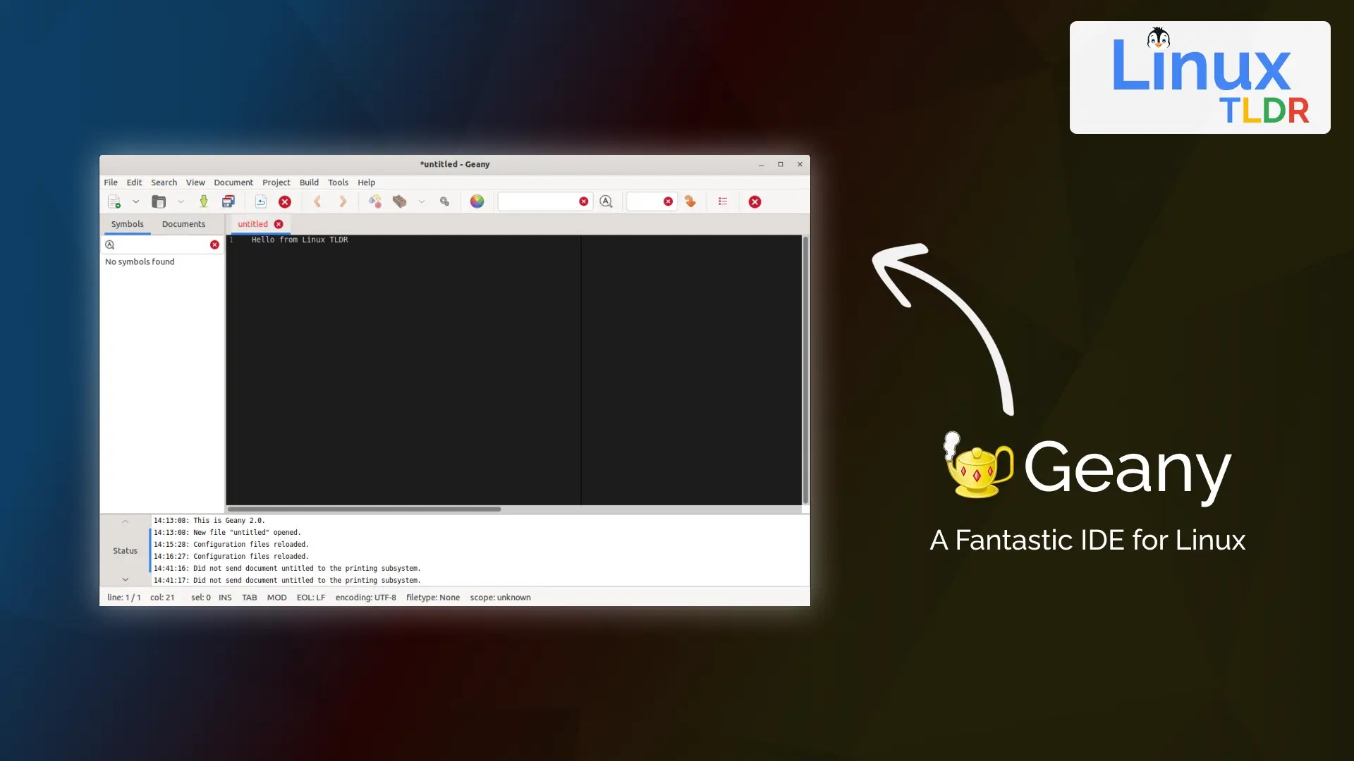 How to Install Geany IDE on Linux (with Dark Theme)