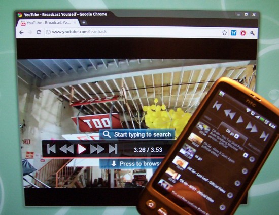 Fernsteuerung für Videos per AndroidSmartphone YouTube Remote Linux