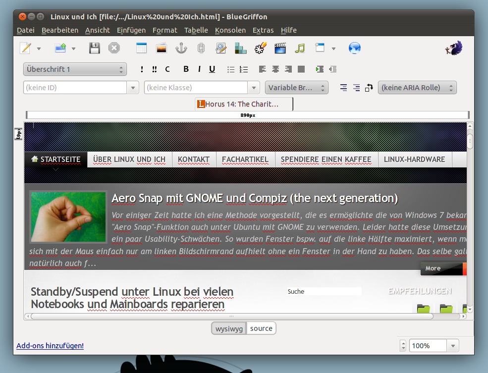 Html Wysiwyg Editor Linux WYSIWYG Editors