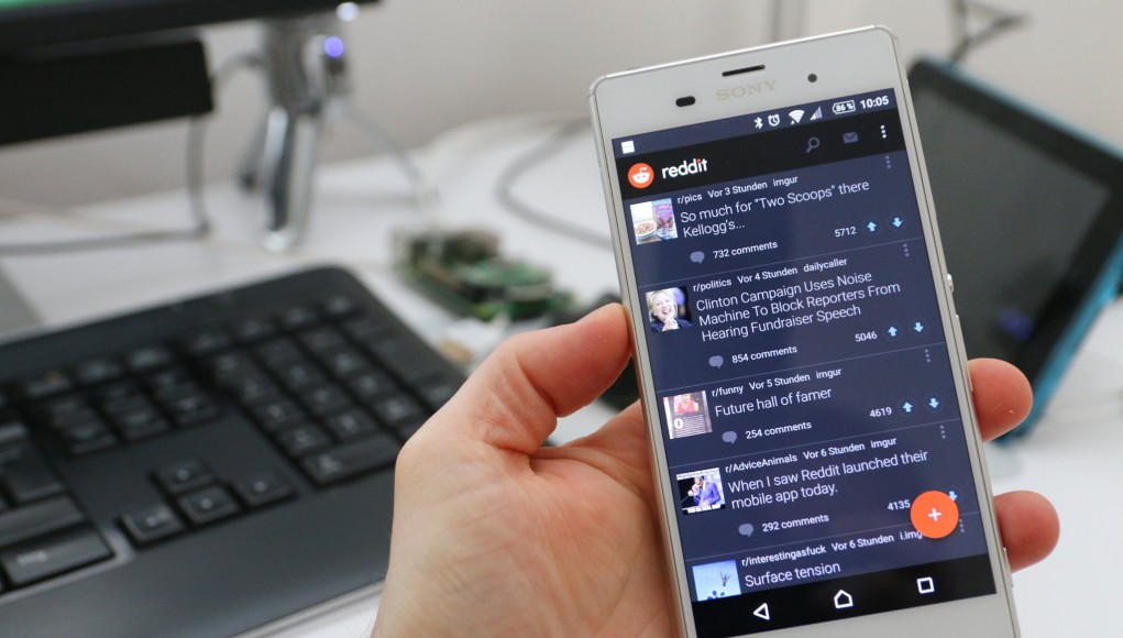 Offizielle RedditApp im Play Store erschienen Linux und Ich