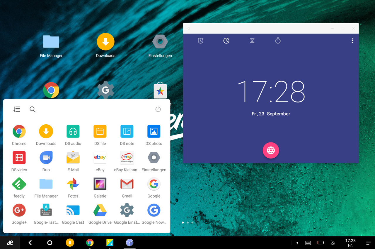 Das Chuwi VI10 Plus mit Remix OS 2.0 im Test › Linux und Ich