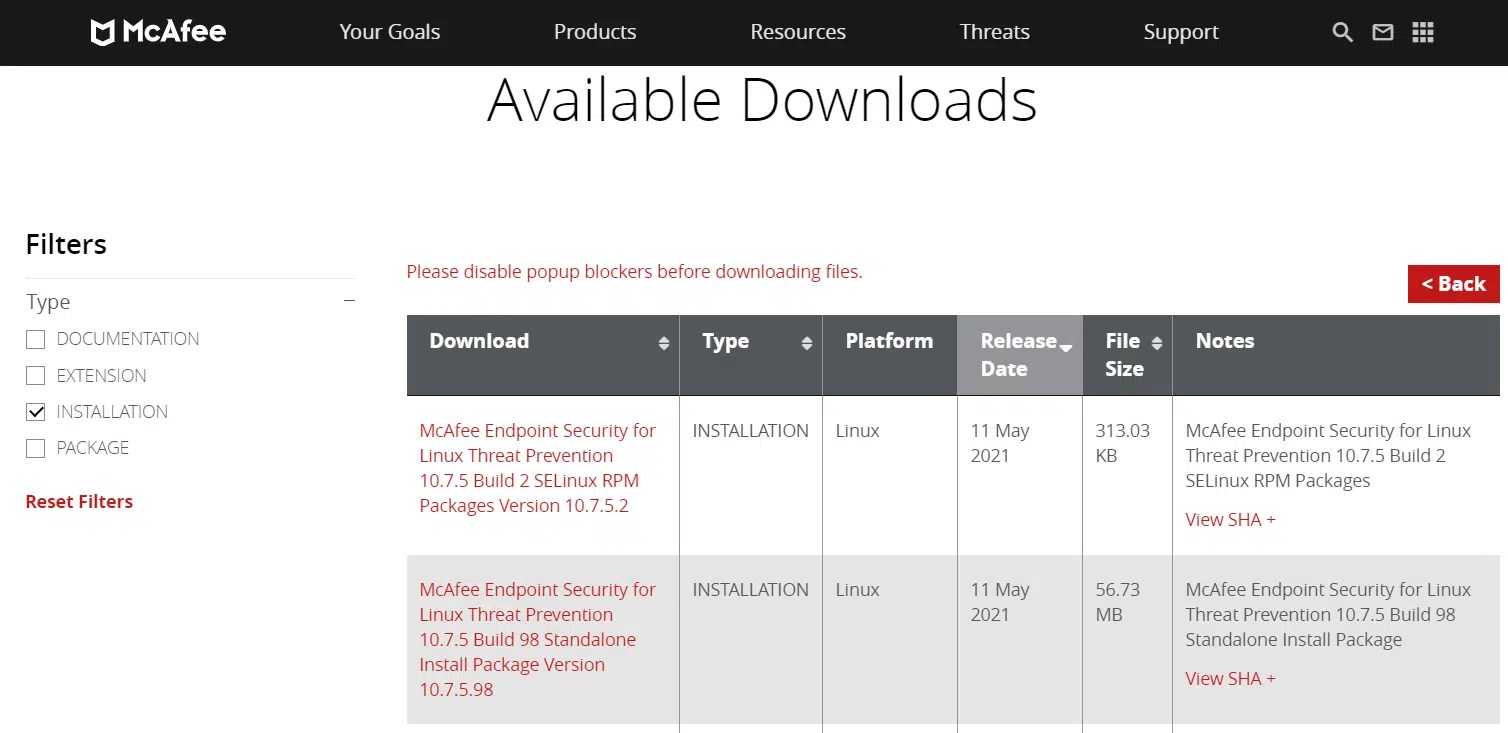 How To Install Mcafee Ens On Linux – Standalone – Linuxways