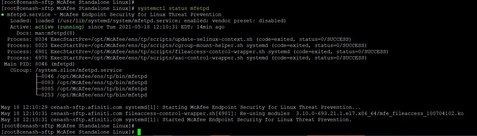 How To Install Mcafee Ens On Linux – Standalone – Linuxways