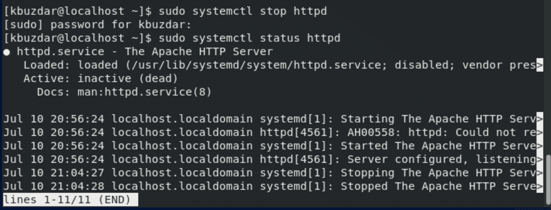 How to Start, Stop or Restart Services in CentOS 8 LinuxWays