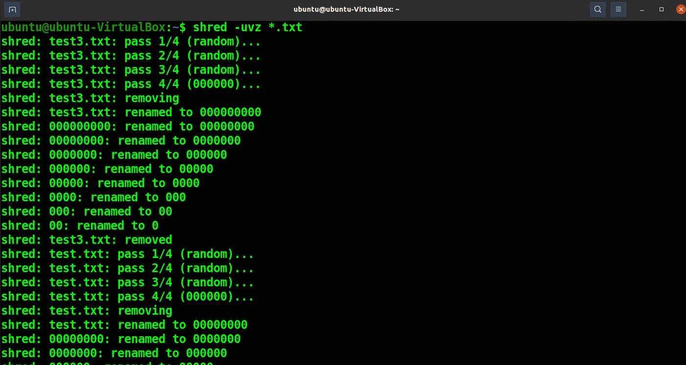 Delete and Dispose of Files Properly in Ubuntu With Shred. LinuxWays