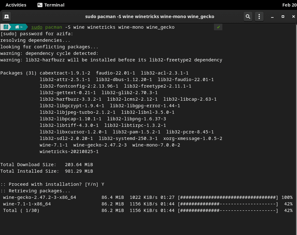 How to Install Wine on Manjaro Linux LinuxWays