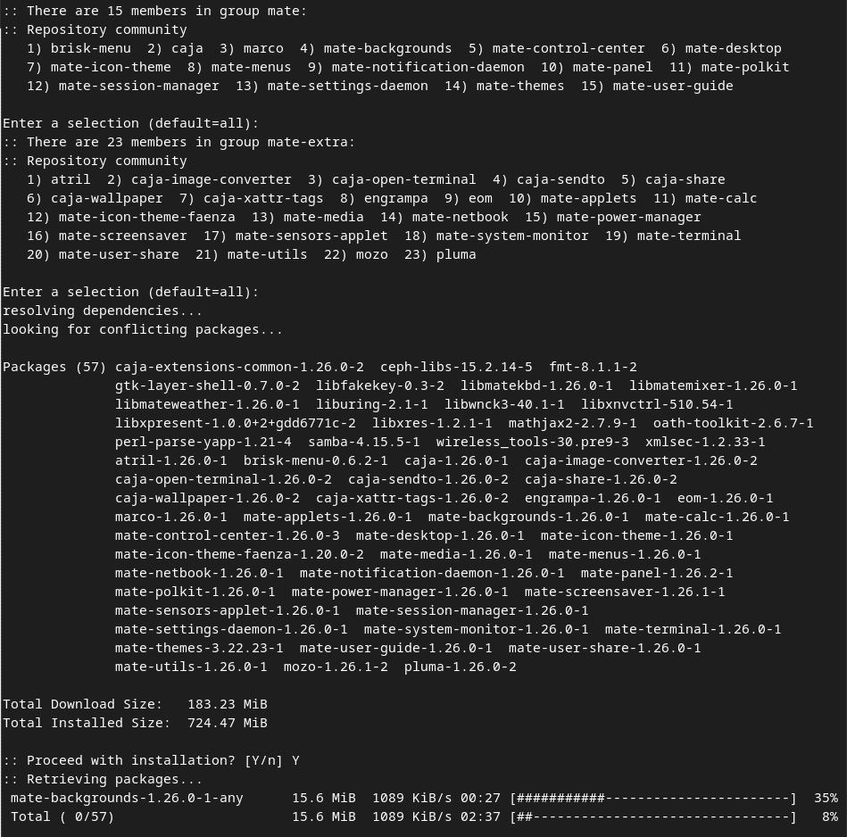 How to Install Mate Desktop on Manjaro Linux 21? LinuxWays