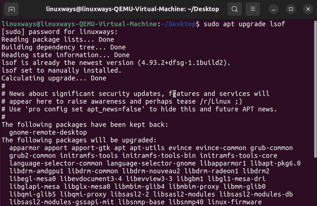 apt command in Linux Guide] LinuxWays