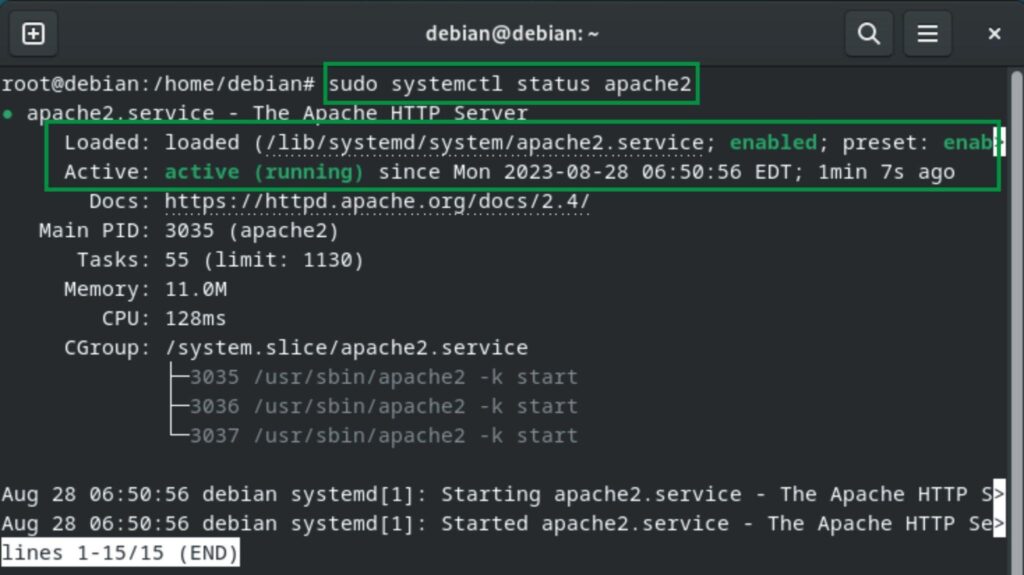 How to Install Apache2  Server on Debian 12 LinuxWays
